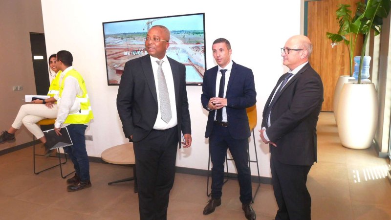 Visite d'une déléguation de la Caisse Nationale de la Sécurité Sociale à Ouèdo